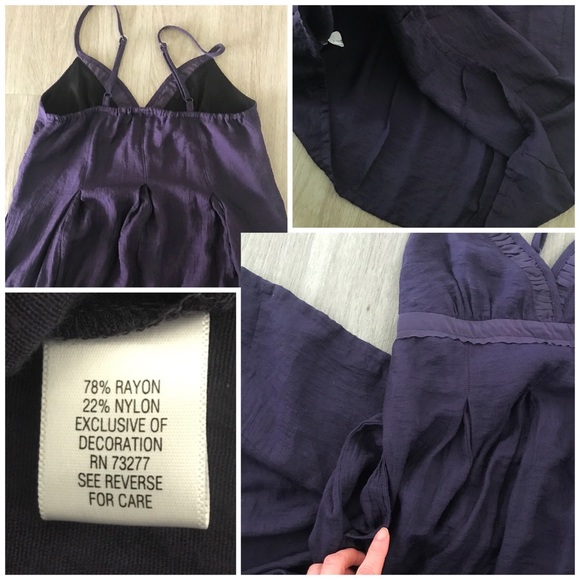 Simply Vera Wang pleated empire waist dress XS - Picture 4 of 6